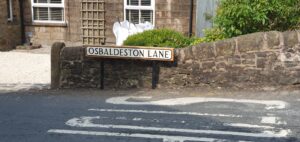 Newly Refurbished sign thanks to Kevin Crook